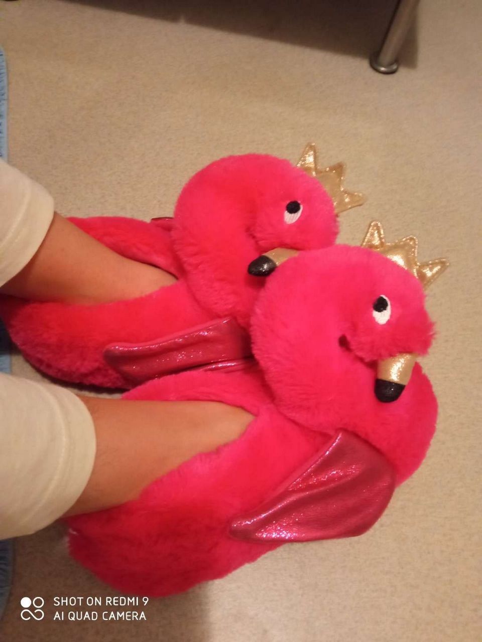 2 Pairs Of Glamorous Feet Funny Socks