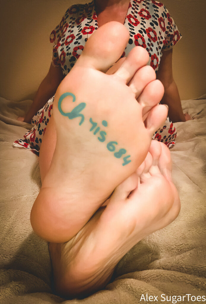 Alex Sugartoes Free Tribute To My Fans Hifeet Chris684 Infinitetwirl Bobbie (8 photos)