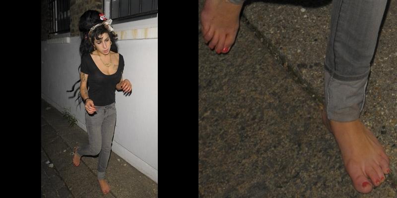 Amy Winehouse Feet