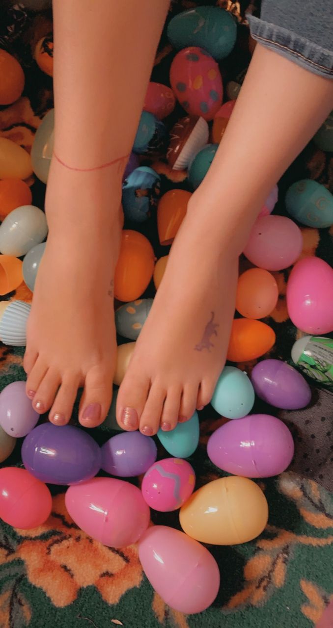 Angela Emily Easter Sunday Feet