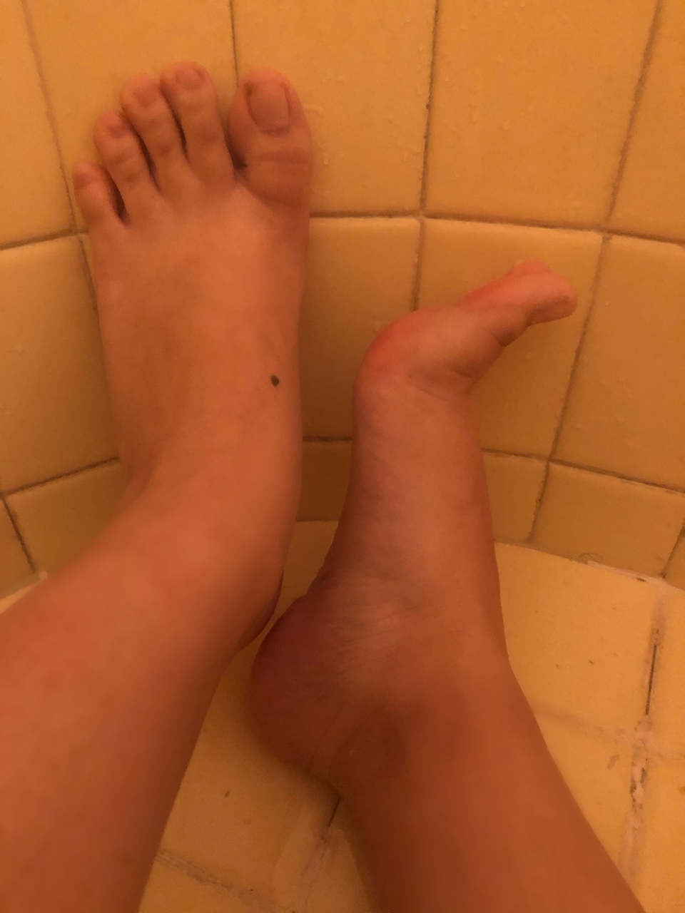 April Hernandez Taking A Shower