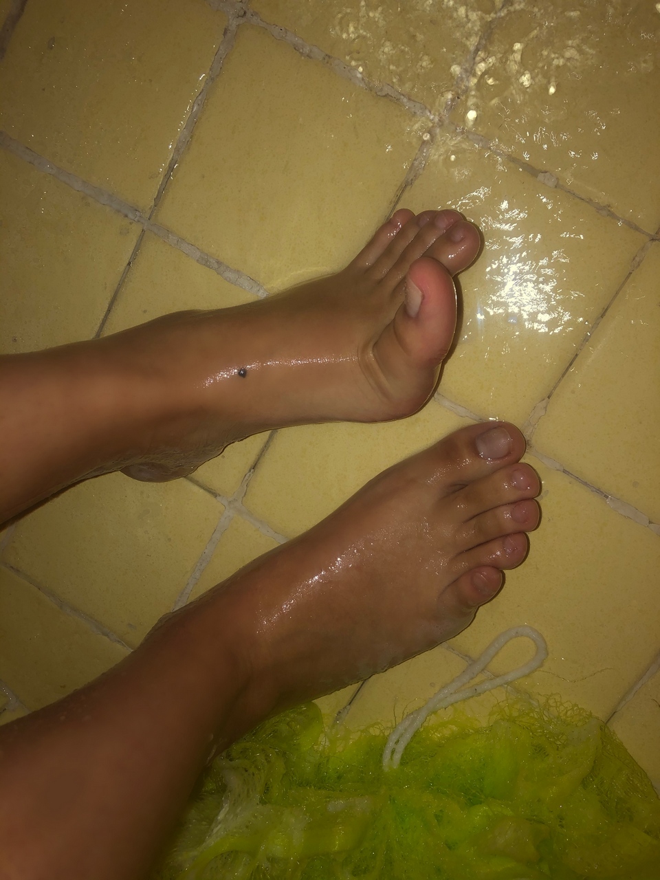 April Hernandez Taking A Shower