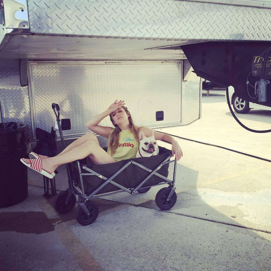 Billie Catherine Lourd Feet