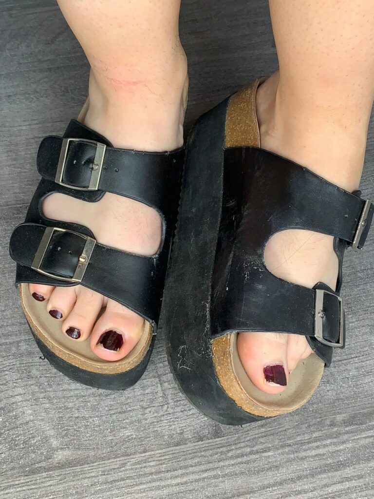 Crystal James Sandals (2 photos)