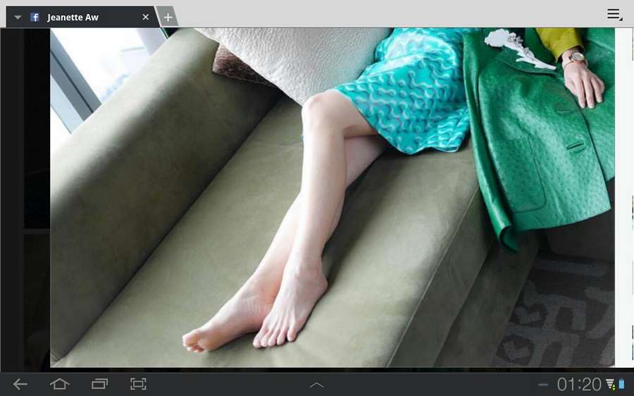 Jeanette Aw Feet