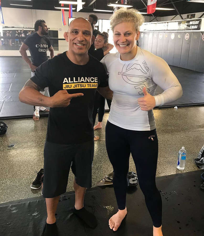 Kayla Harrison Feet