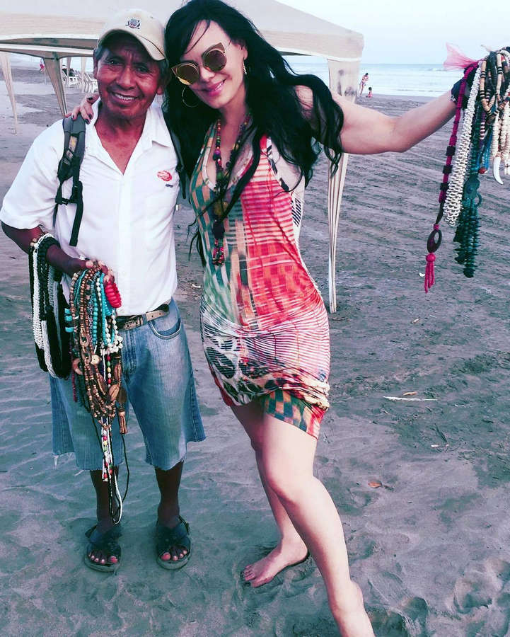 Maribel Guardia Feet