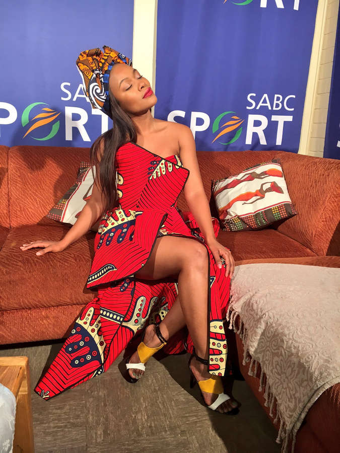 Nomzamo Mbatha Feet