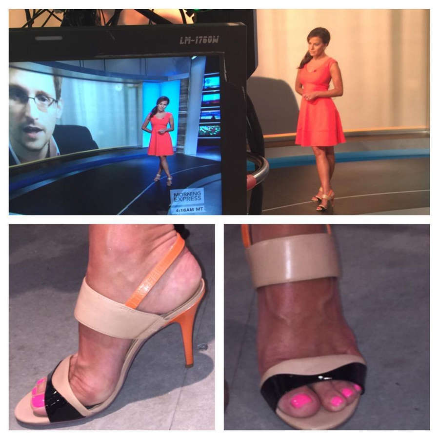 Robin Meade Feet