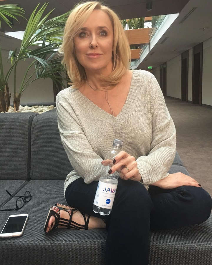 Agata Mlynarska Feet