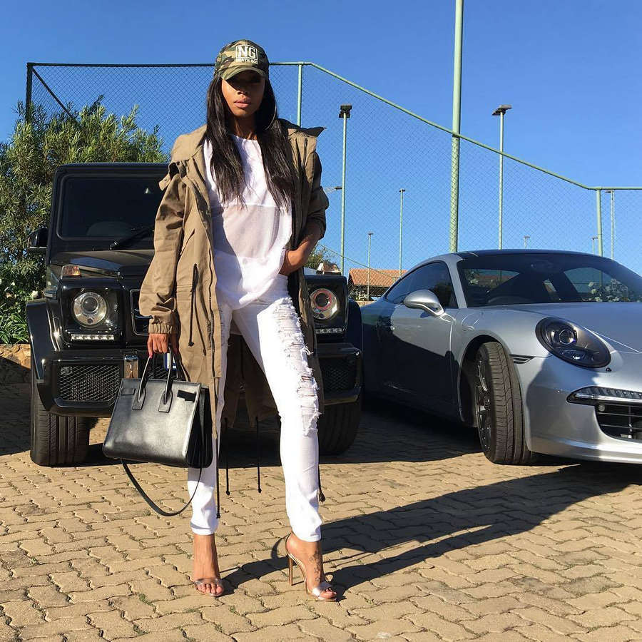 Bonang Matheba Feet