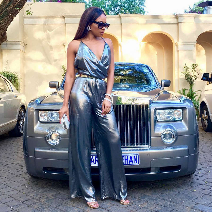 Bonang Matheba Feet