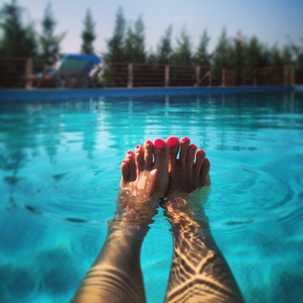 Christina Aloupi Feet