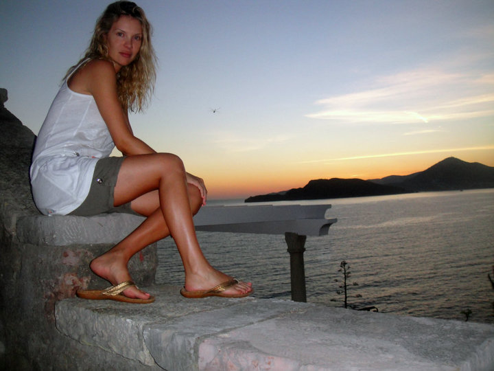 Christina Aloupi Feet