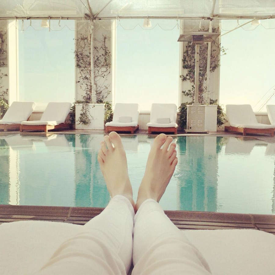 Coco Rocha Feet