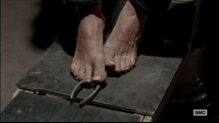 Laurie Holden Feet