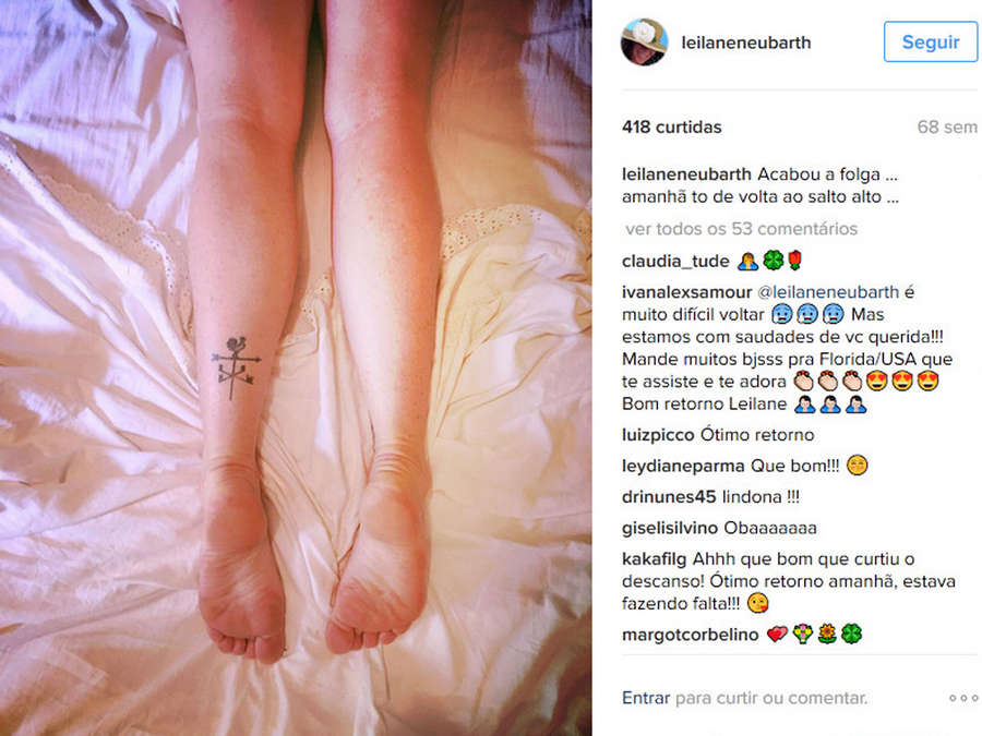 Leilane Neubarth Feet