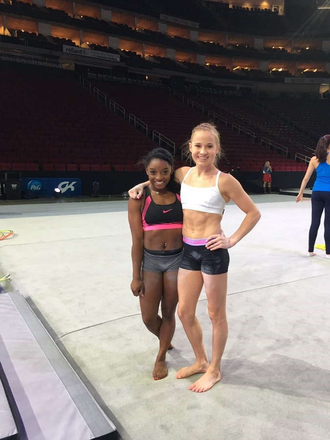 Madison Kocian Feet