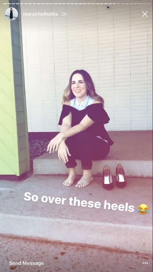Rachel Hollis Feet