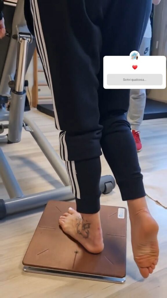 Vanessa Ferrari Feet (3 images)
