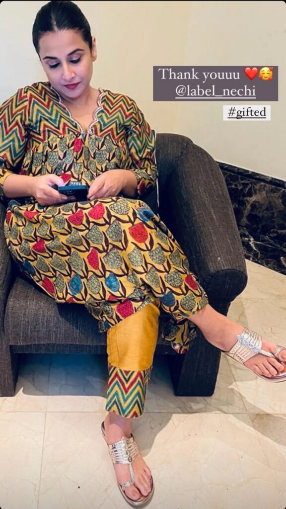 Vidya Balan Feet