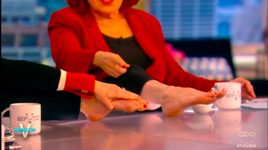 Joy Behar Feet