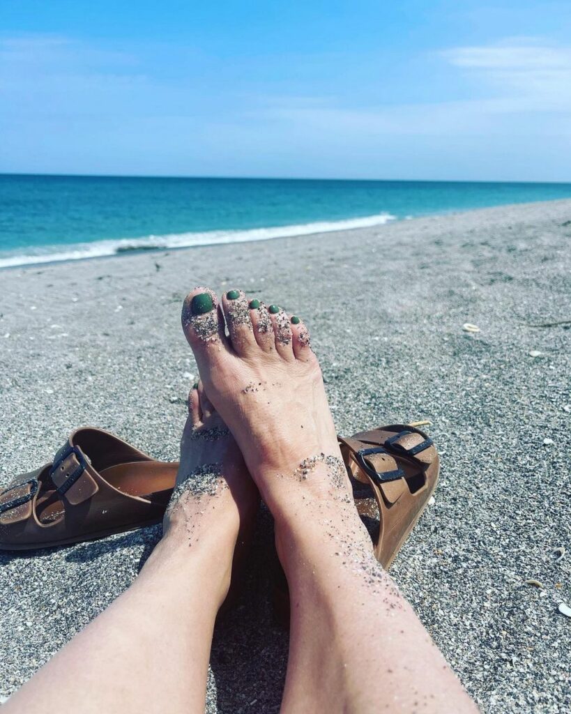 Mia Parnevik Feet