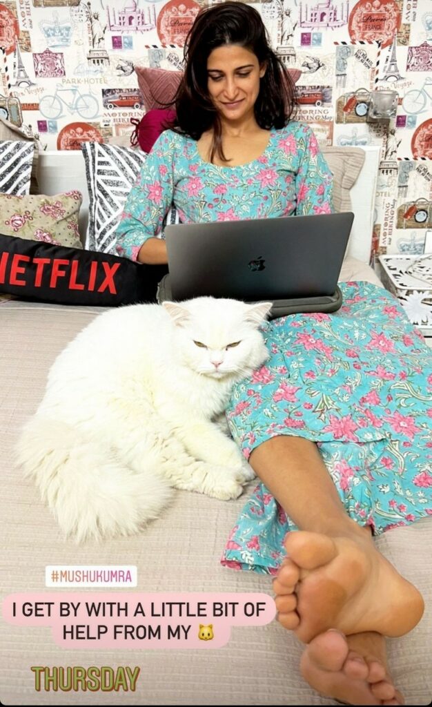 Aahana Kumra Feet