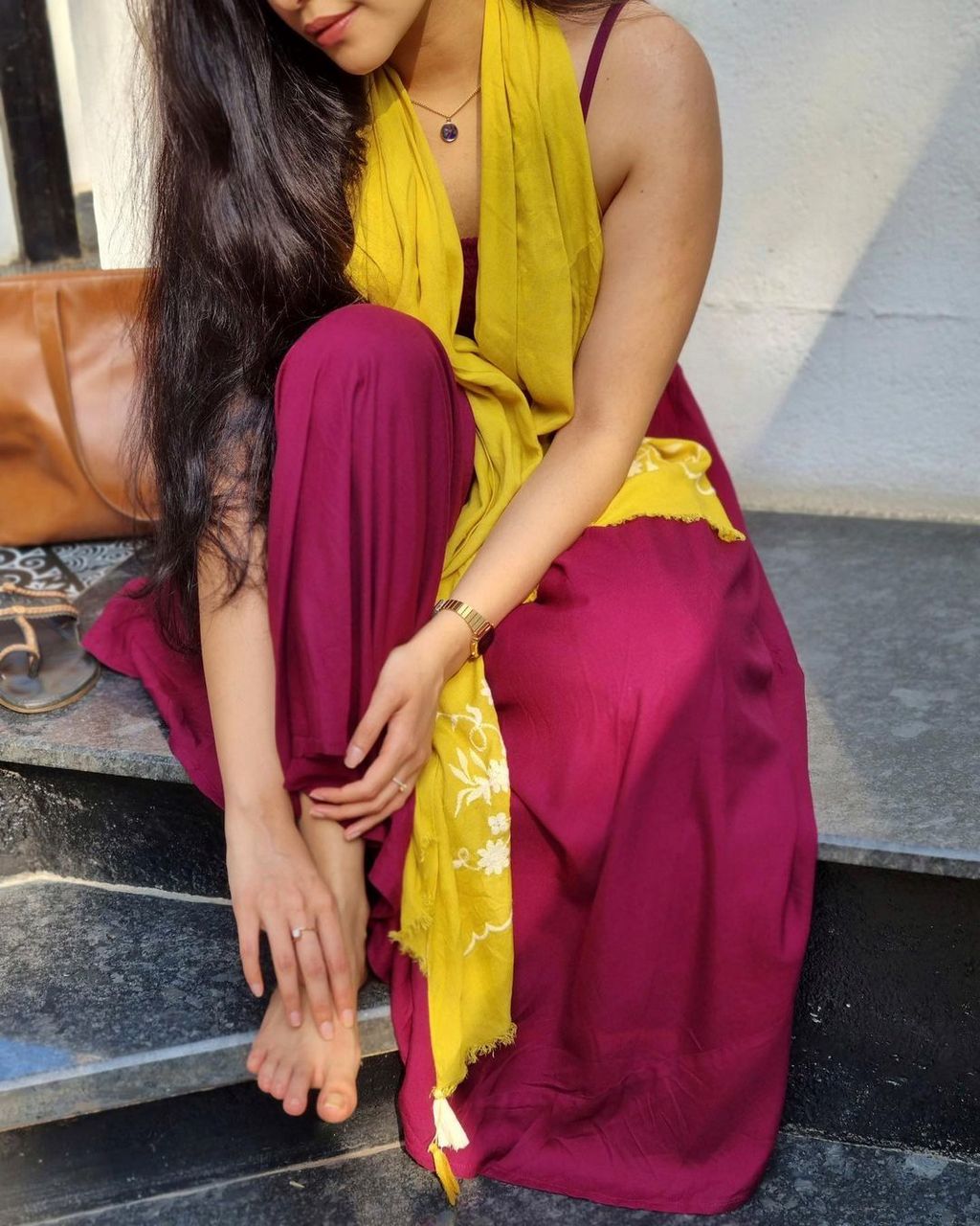 Ahaana Krishna Feet