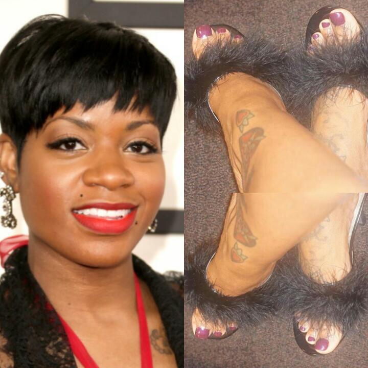 Fantasia Barrino Feet