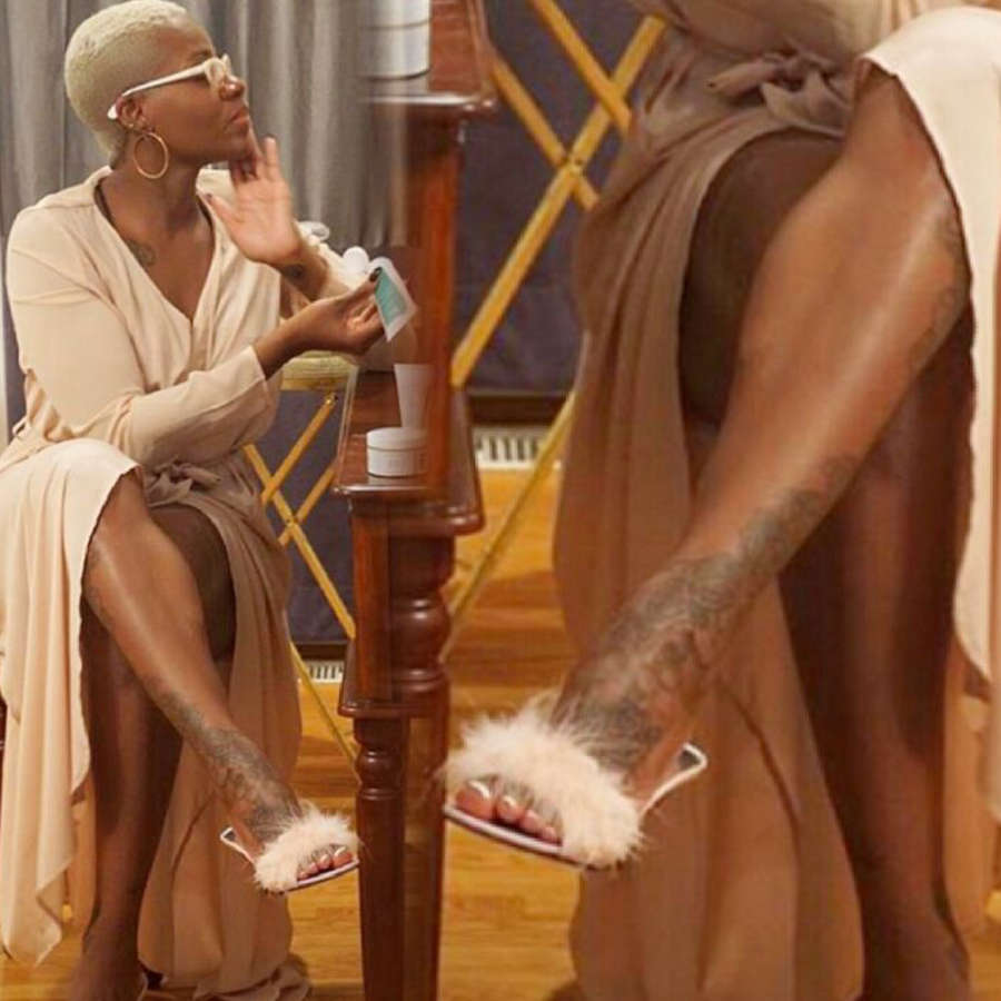 Fantasia Barrino Feet