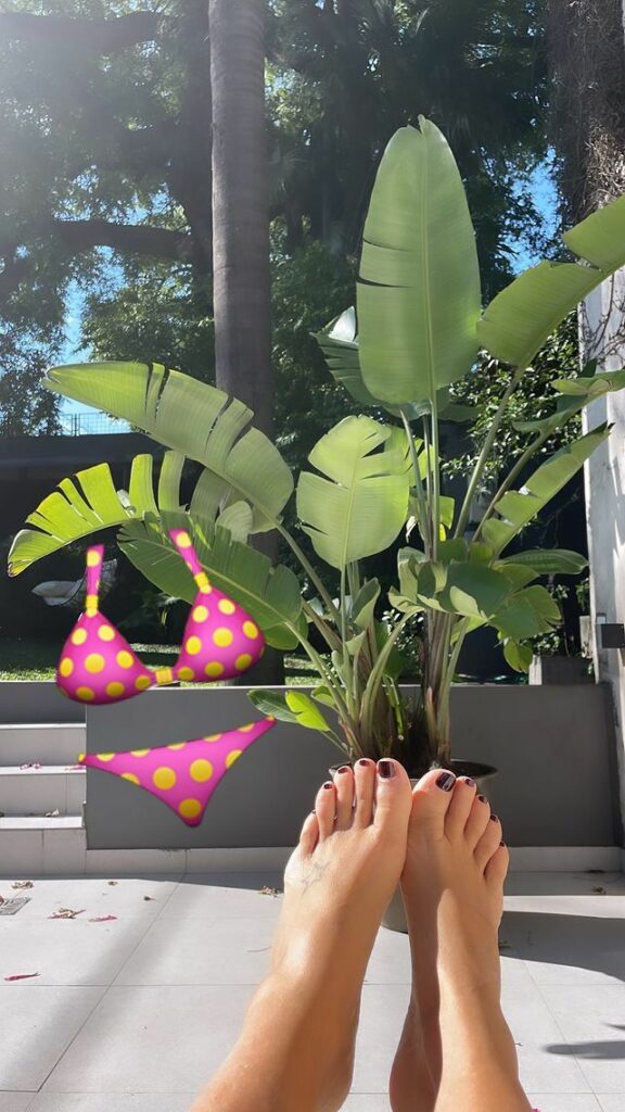 Flavia Palmiero Feet (16 sexy photos)