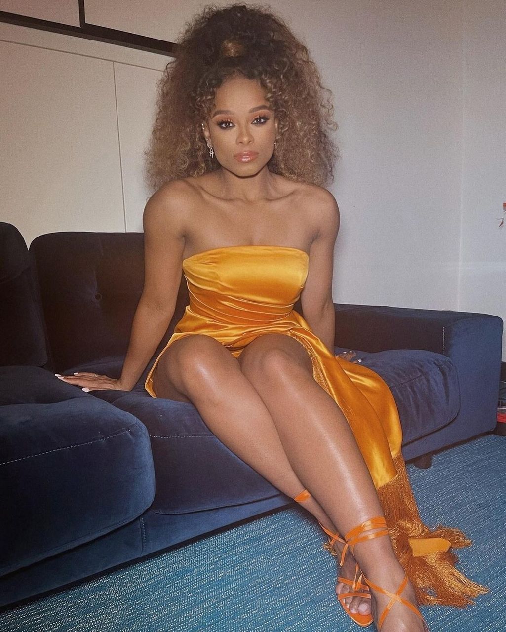 Fleur East Feet