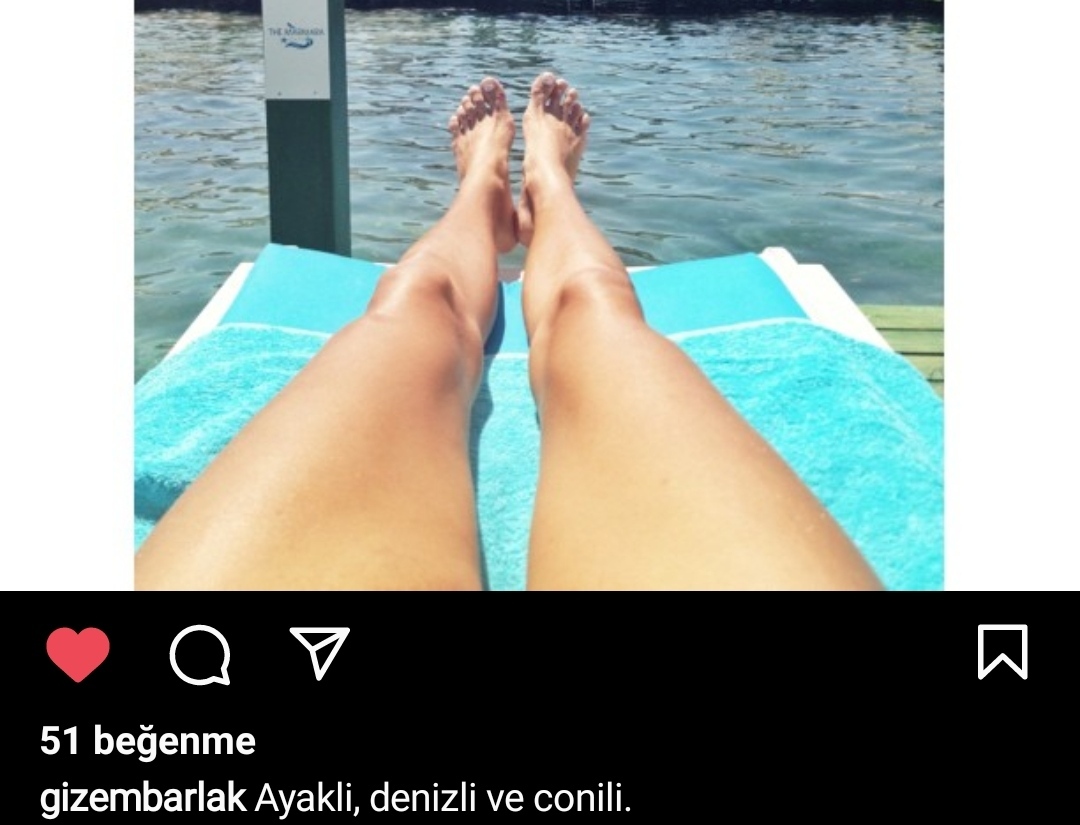 Gizem Barlak Feet