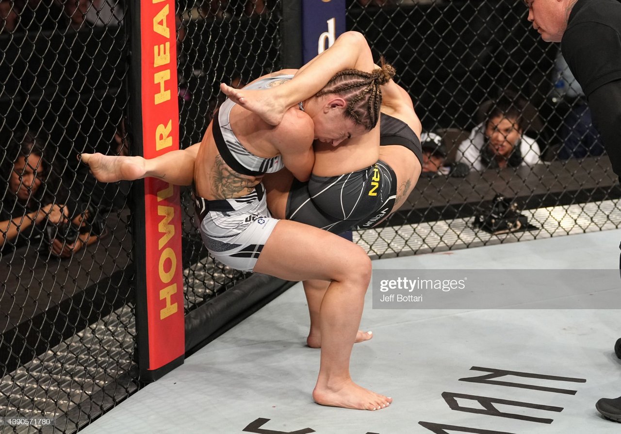 Mackenzie Dern Feet