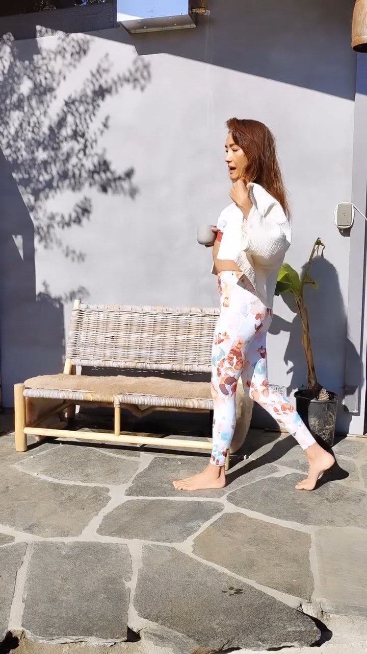 Maggie Q Feet