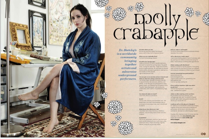 Molly Crabapple Feet