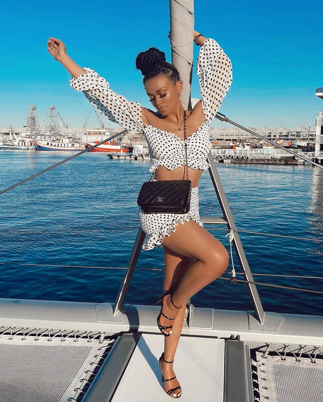 Pearl Thusi Feet