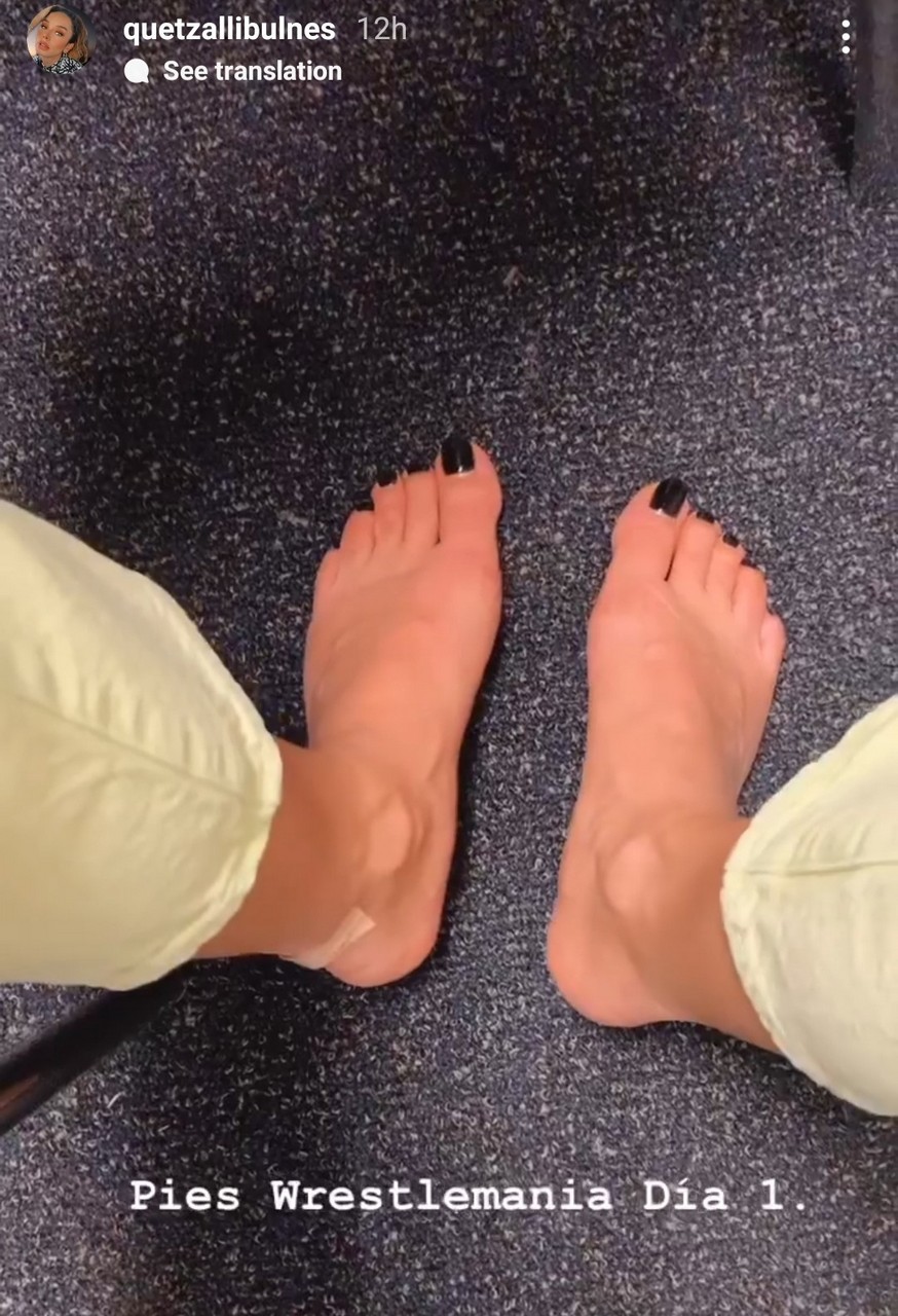 Quetzalli Bulnes Feet