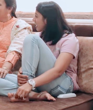 Smriti Mandhana Feet