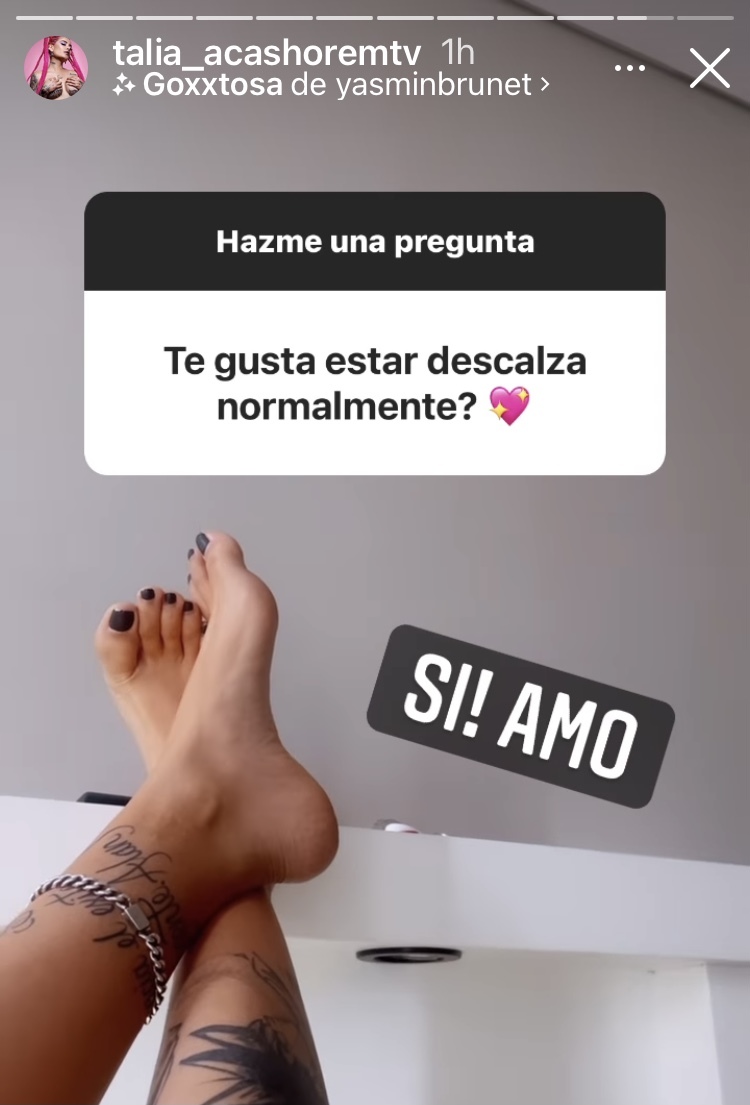 Talia Loaiza Feet