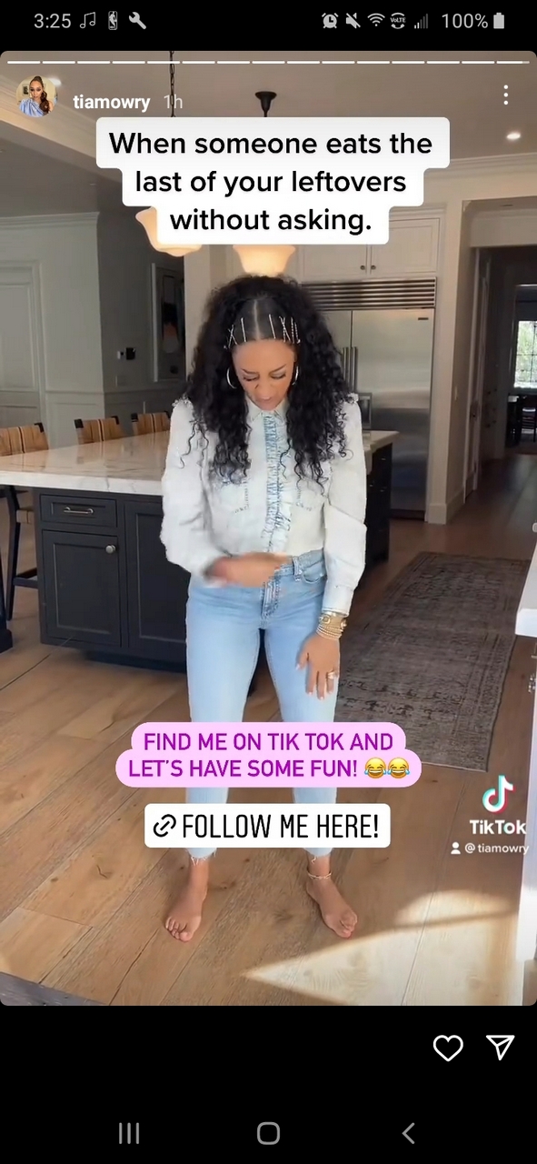 Tia Mowry Hardrict Feet