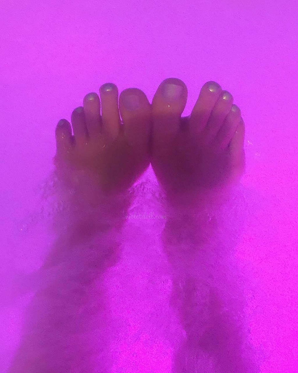 Violet Doll Feet