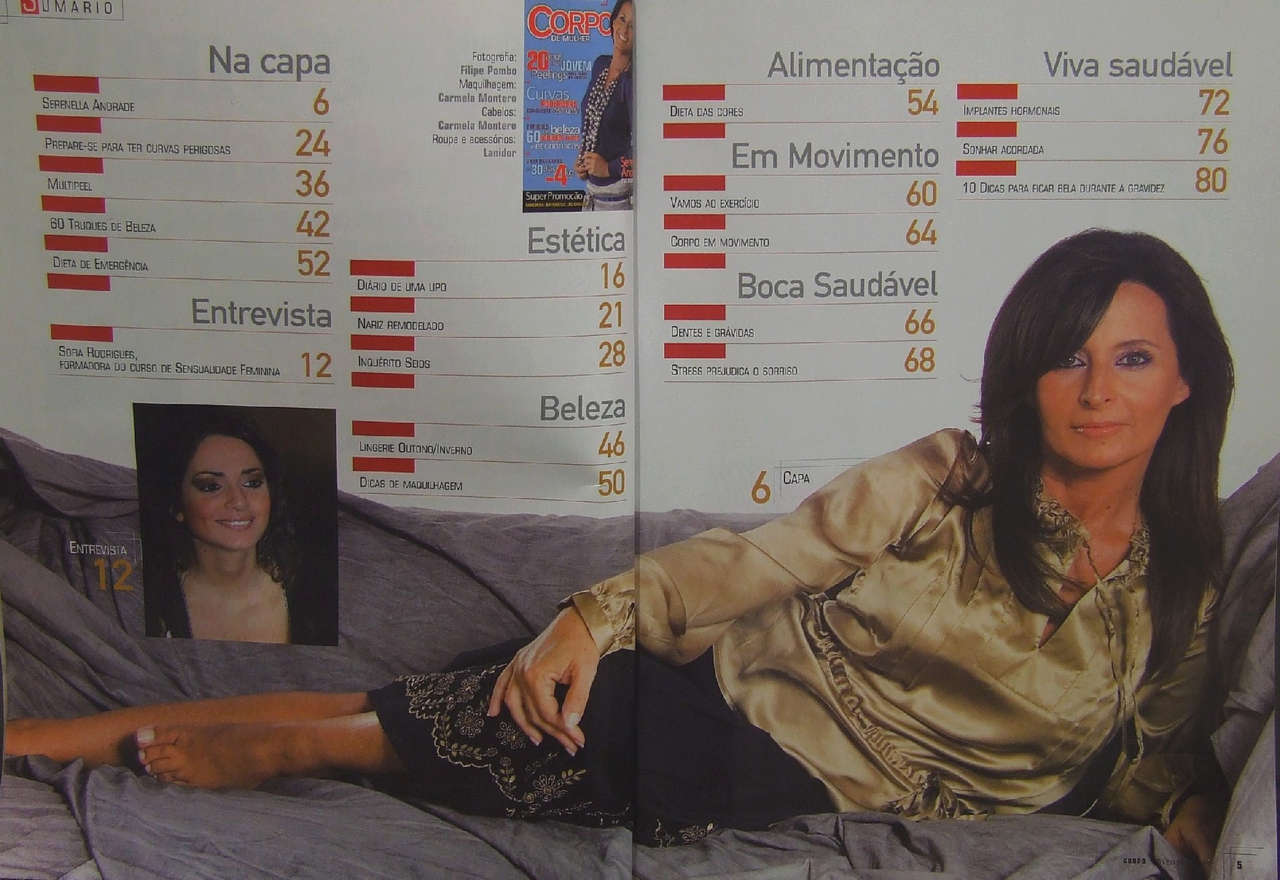 Serenella Andrade Feet